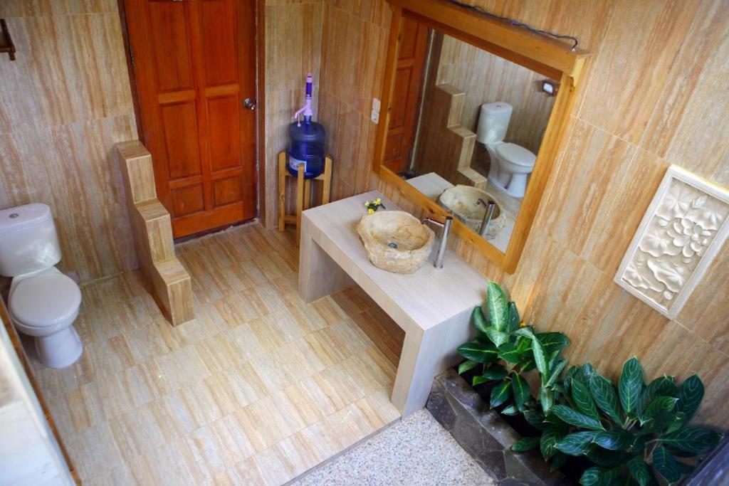 Bungalow de 30 m² con 1 habitación/es y 1 baño/s de uso privado, en Pulau Bangka Totohe Exterior foto