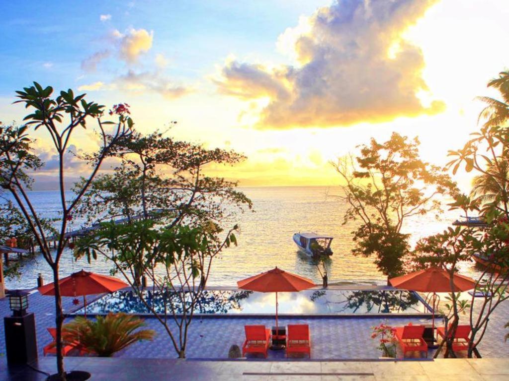 Bungalow de 30 m² con 1 habitación/es y 1 baño/s de uso privado, en Pulau Bangka Totohe Exterior foto