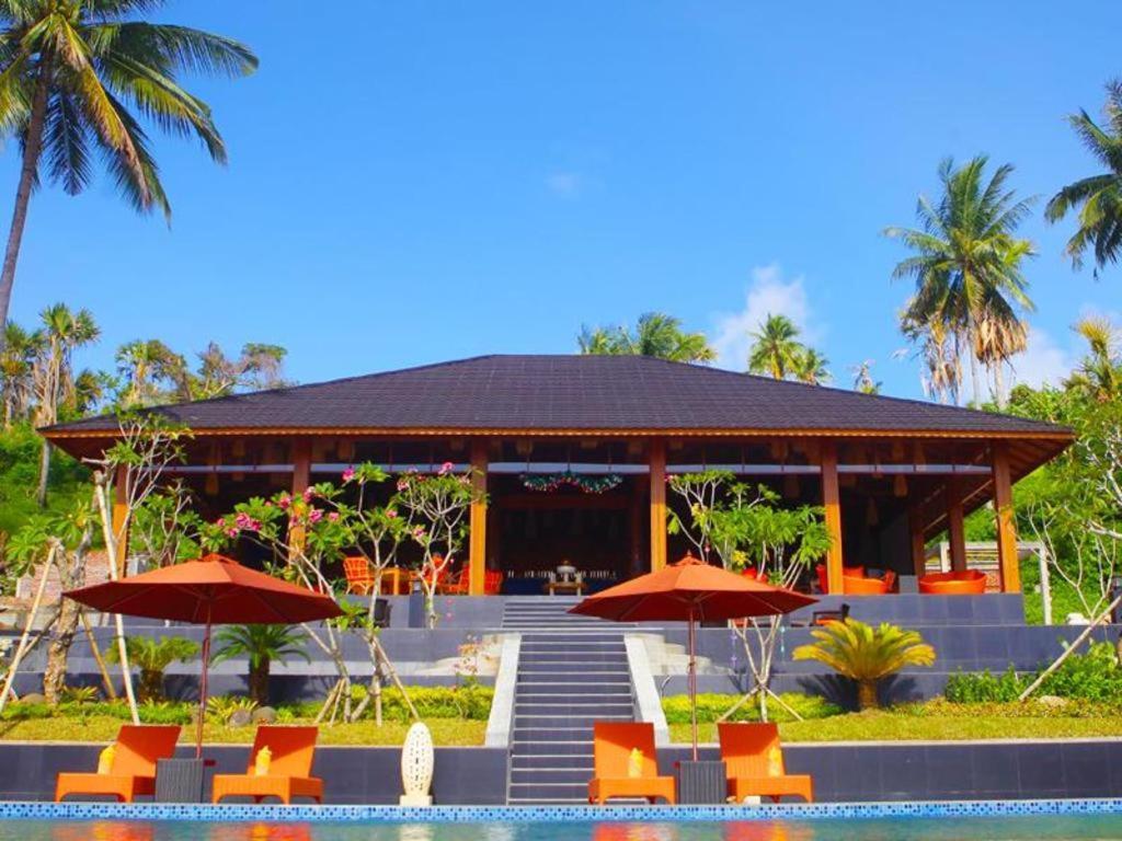 Bungalow de 30 m² con 1 habitación/es y 1 baño/s de uso privado, en Pulau Bangka Totohe Exterior foto