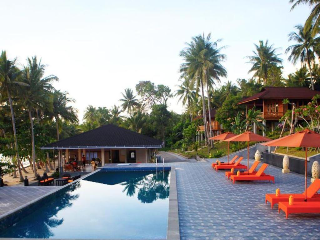 Bungalow de 30 m² con 1 habitación/es y 1 baño/s de uso privado, en Pulau Bangka Totohe Exterior foto